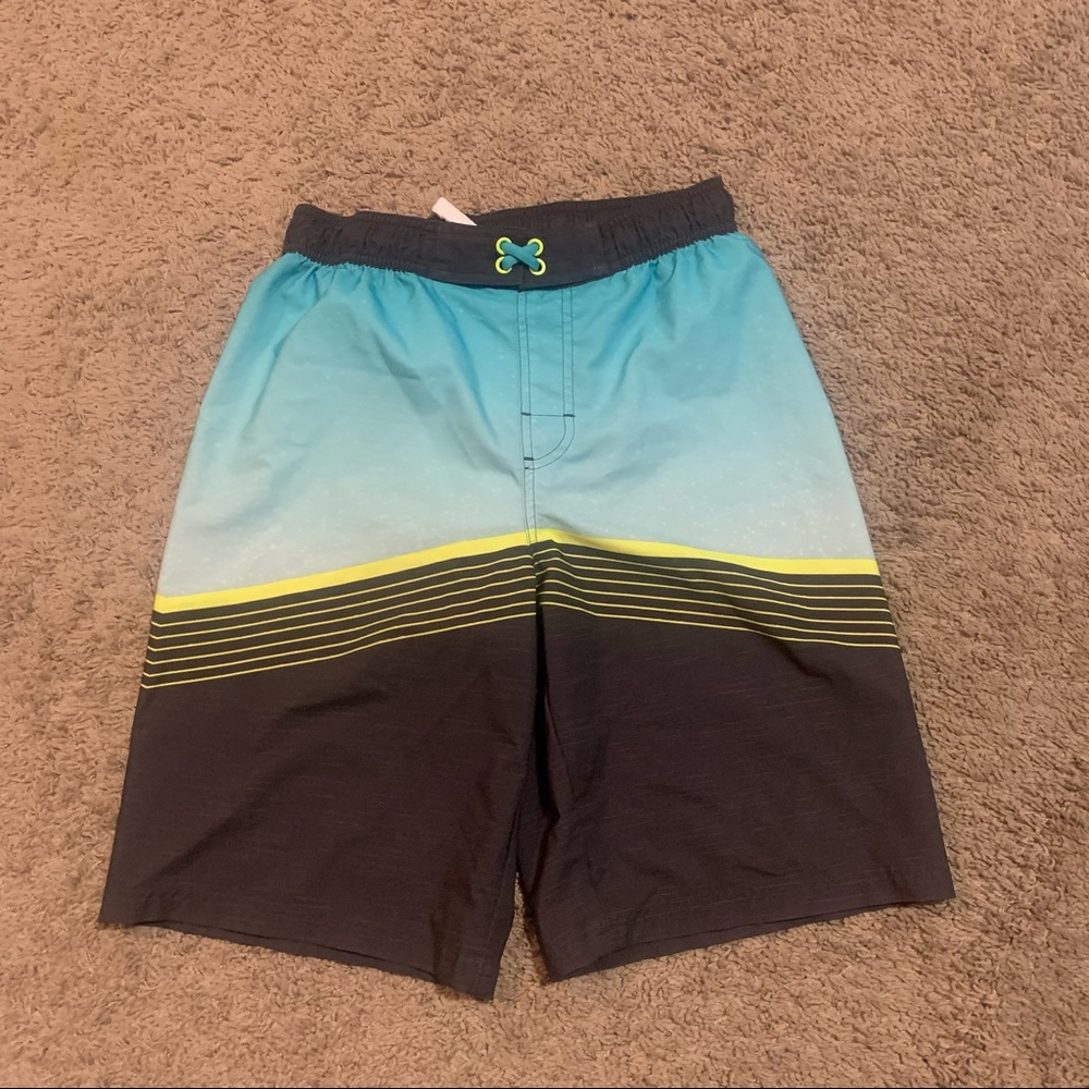 Wonder Nation Swim Bathing Suit Trunks Shorts XL 14-16